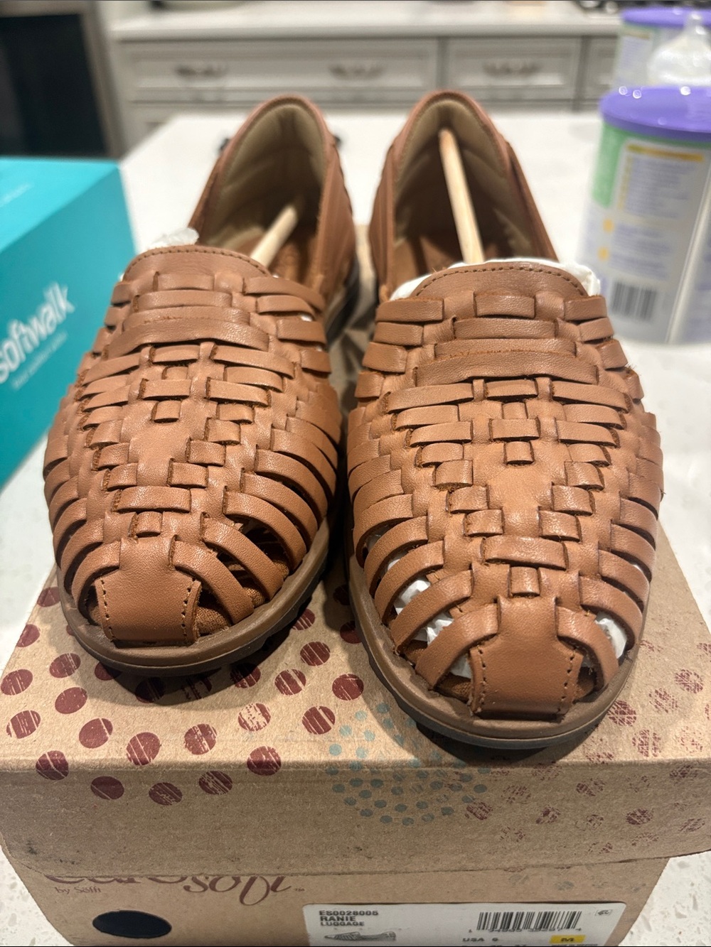 Eurosoft Ranie Huarache Flat - Picture 5 of 6